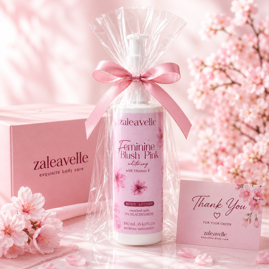 Body Lotion Feminine Blush Pink - 5% Niacinamide - 190mL